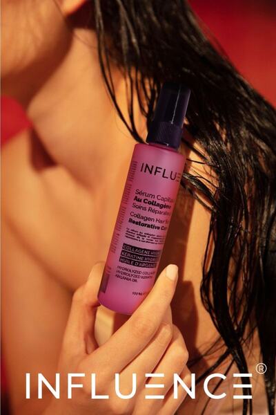 INFLUENCE Kolajen Saç Serumu | Saç Uçlarında Ki Incelmelere Karşı