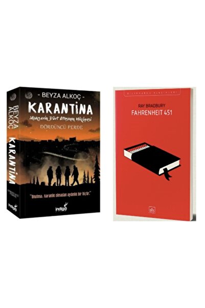 İndigo Kitap İNDİGO BEYZA ALKOÇ KARANTİNA 4.PERDE CİLTLİ & İTHAKİ RAY BRADBUR...