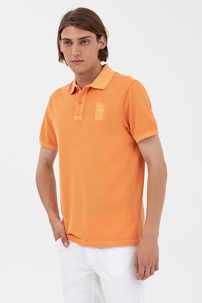 U.S. Polo Assn. U.S. POLO ASSN. - Оранжева тениска