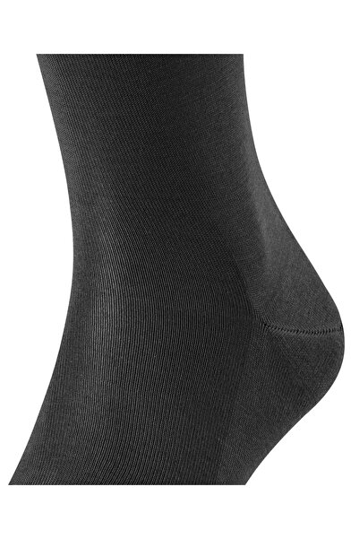 FALKE Herren Kniestrümpfe - Tiago, Socken, Bio-Baumwolle, Logo, lang, einfarbig