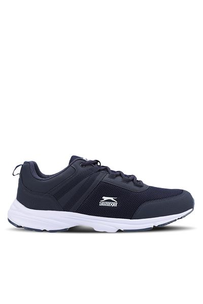 Slazenger Plane Large Size Sneaker Men's Shoes Navy Blue / White