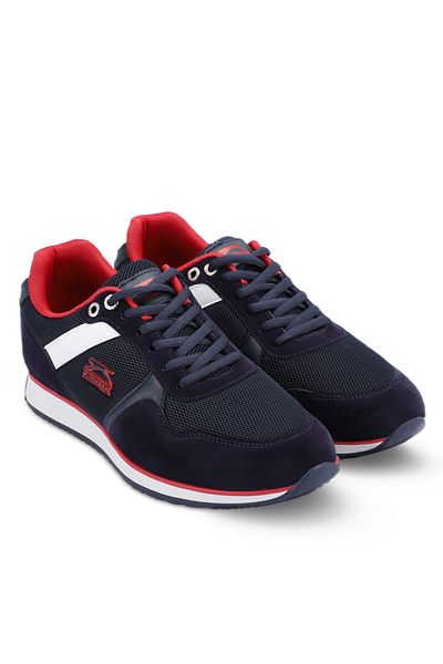 Slazenger Oliviera I Sneaker Men's Shoes Navy Blue / Red