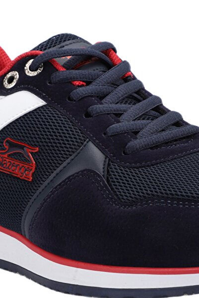 Slazenger OLIVIERA I Erkek  Lacivert / Kırmızı Günlük Spor Ayakkabısı