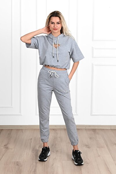 Koza Butik Γυναικείο Σετ αθλητικής φόρμας χαμηλής κοπής 3797-23