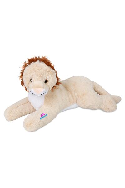 hediyecik Peluş Oyuncak Yatan Sevimli Aslan 60 Cm