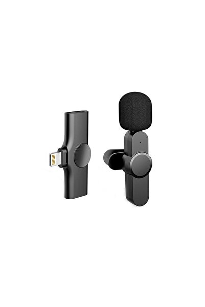 bidünya iletişim BLİC IPHONE GİRİŞLİ TELEFON UYUMLU WIRELESS YAKA MİKROFONU