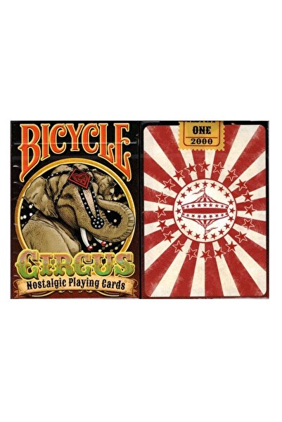 OyuncaklarÜlkesi USPCC Bicycle Circus Premium Oyun Kağıdı Kartı iskambil Kart...