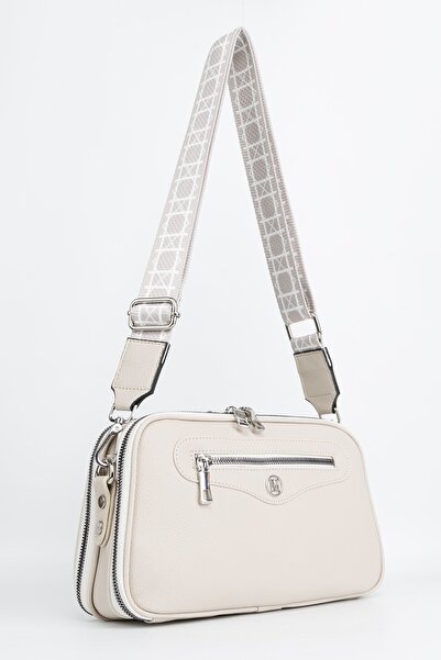 HNB ÇANTA Women's Three-Eye Crossbody Shoulder Bag Mv070