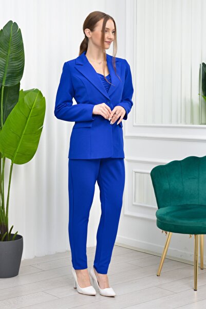 Matik Abiyem Imported Atlas Design Ceget Trousers Bustier 3-Piece Suit