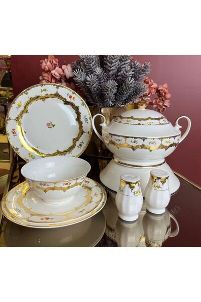 ROY KING Roykıng 61 Parça Vanessa Yemek Takımı MNG21018F