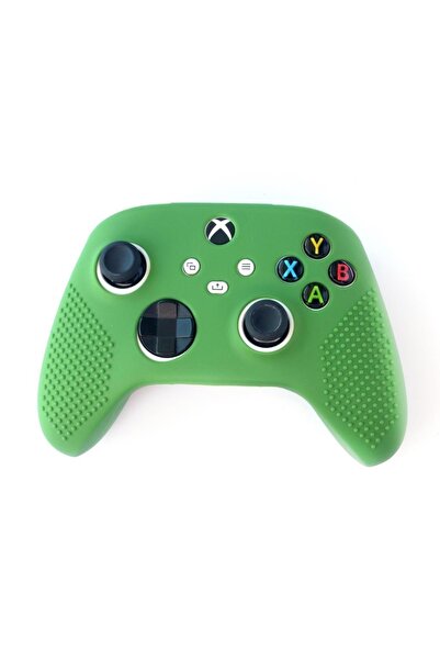 Konsol İstasyonu Xbox Series S/x Silikon Yeşil Kol Koruyucu Kılıf 9. Nesil Kol Uyumlu
