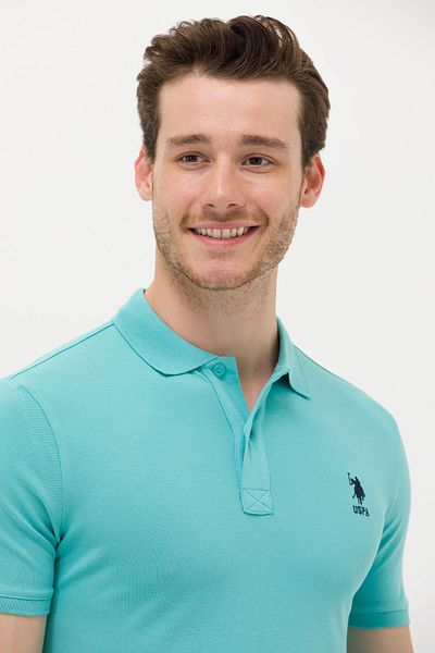 U.S. Polo Assn. U.S. POLO МЪЖКА СПОРТНА ТЕНИСКА S POLO NECK SLIMFIT BASIC G081SZ011.0001570945