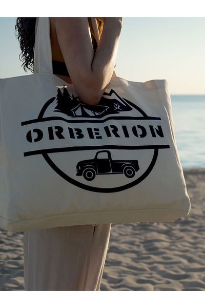 orberion Camping Printed Women's Beach Bag