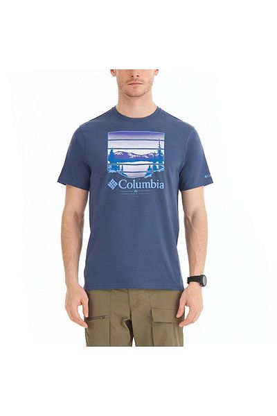 Columbia Cs0304-480 Csc M Colorful Vısta Ss Tee Men's T-shirt