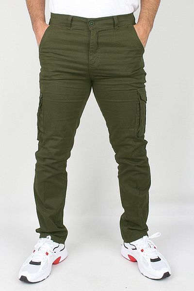 butiksinope Men's Military Cargo Pants Khaki