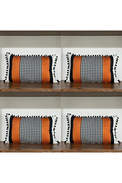 KIRLENTİM AS 4-PIECE-E607A ORANGE WHITE PUMPED BLACK PUMPED CIRLENT CASE