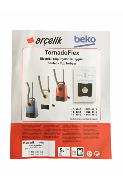 Beko Bks 1914 Performflex Uyumlu Süpürge Toz Torbası 10 Adet