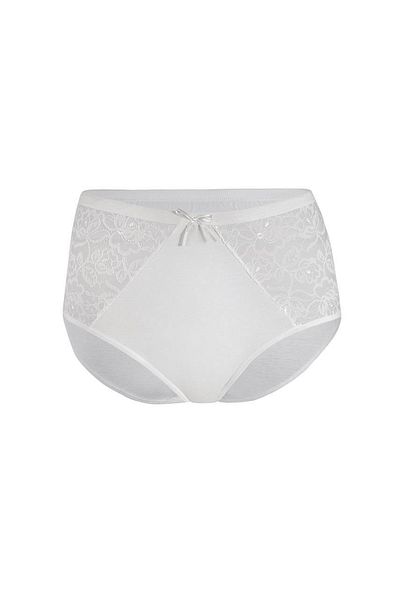 YILDIZ 12 Τεμάχια Lycra Lace Ψηλόμεσο Εσωρούχο Ecru 3832