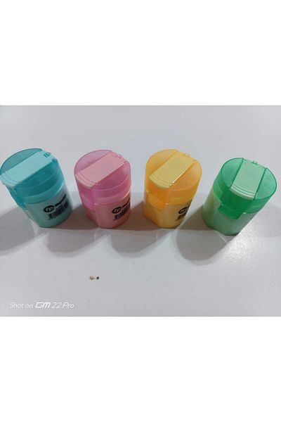 Mikro WIDE CHAMBER WITH DOUBLE OPENING AND COVER PENCIL SHARTER (2 PIECES)