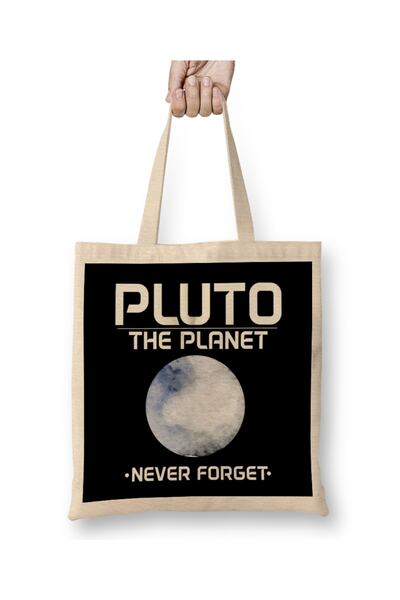 Baskı Dükkanı Planetička nauka Pluton Planeta Nikada ne zaboravi igra reči To...