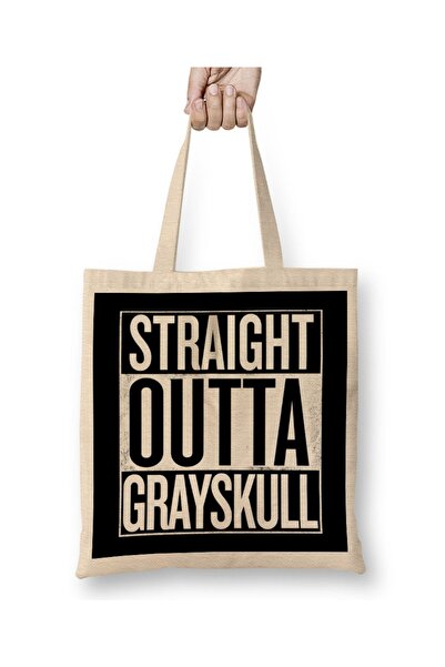 Baskı Dükkanı Straight Outta Hill Valley Povratak u budućnost Bela tkanina To...