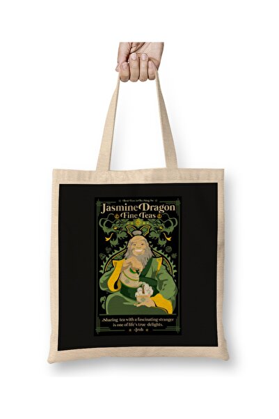 Baskı Dükkanı Avatar: Poslednji upravljač vazduha Jasmine Dragon Cloth Torba ...