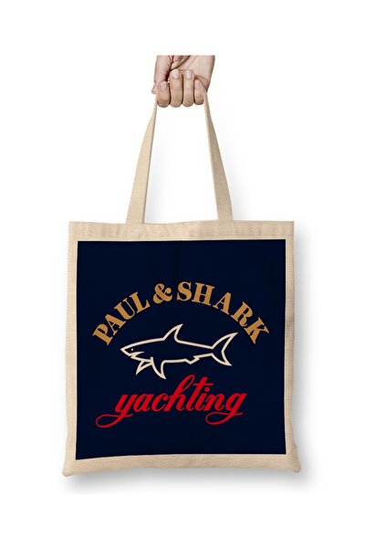 Baskı Dükkanı Paul&shark Muški Logo Dizajn 01 Tkanina Torba Duga Sa ručkom
