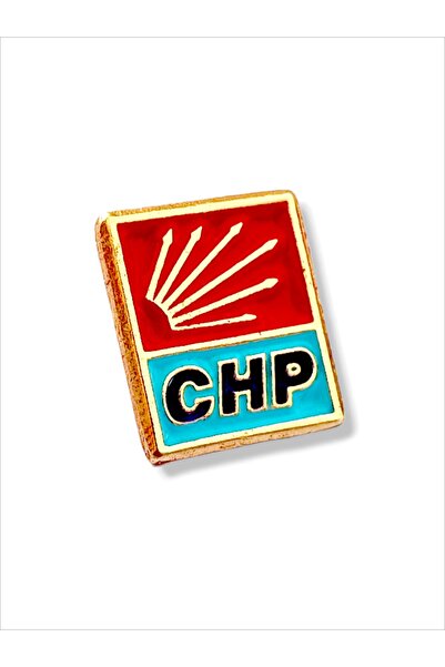 YÖRÜK TASARIM Chp (CUMHURİYET HALK PARTİSİ) Yaka Rozeti