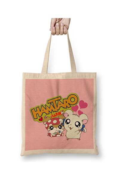 Baskı Dükkanı Hamtaro Bijou Ribbon Chan з Snoozer Neteru Kun Без сумки з довг...