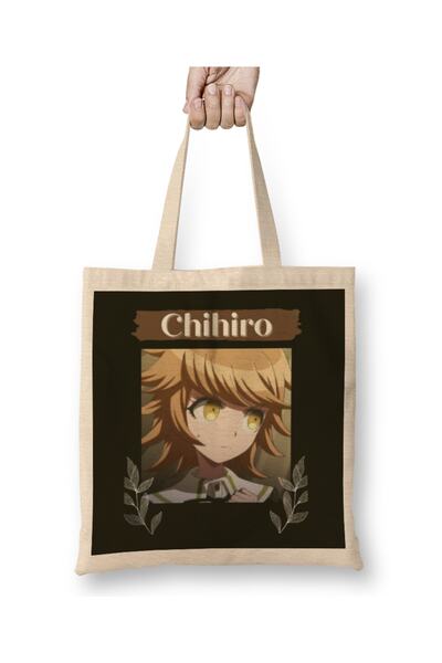 Baskı Dükkanı Chihiro Danganronpa odeća Torba duga Sa ručkom