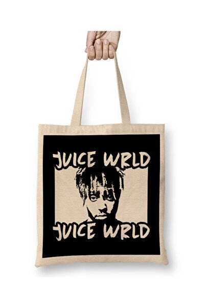 Baskı Dükkanı Juice Wrld reper odjeća Torba duga Sa ručkom