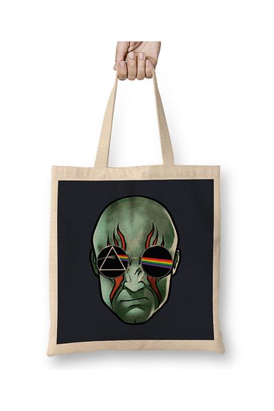 Baskı Dükkanı Dark Side Of Drax Guardians Of The Galaxy υφασμάτινη τσάντα με μακριά λαβή
