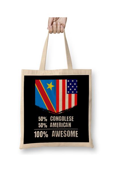 Baskı Dükkanı 50% kolumbijska 50% američka 100% sjajna imigrantska tkanina To...