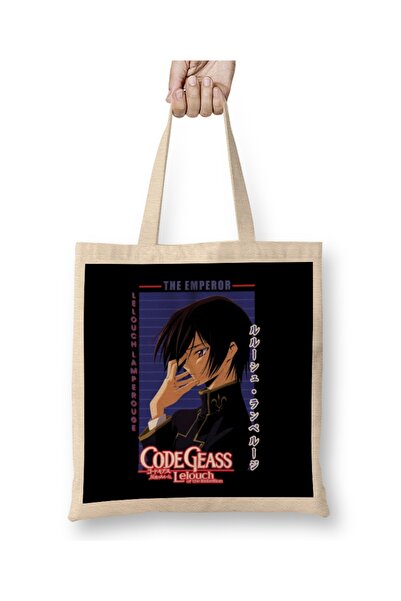 Baskı Dükkanı Code Geass Lelouch Lamperouge Tkanina Torba Duga Sa ručkom