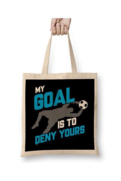 Baskı Dükkanı Moj cilj je da osujetim vaš gol, golman, golmanska odeća Torba ...