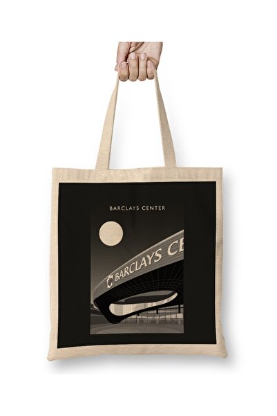 Baskı Dükkanı Barclays Center tkanina Torba duga Sa ručkom