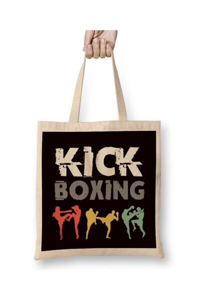 Baskı Dükkanı حقيبة حمل كيك بوكسينغ مقاتلة أيكيدو التايكوندو فنون الدفاع عن ا...