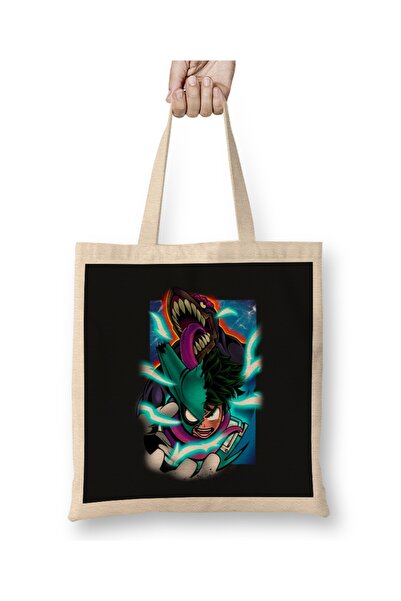 Baskı Dükkanı My Hero Academia Deku Ultra Cloth Torba Dugačka Sa ručkom