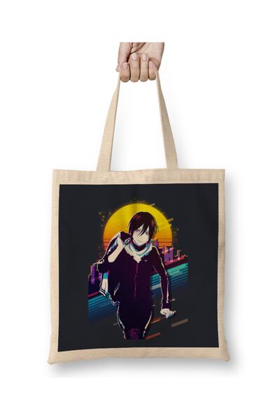 Baskı Dükkanı Noragami Yato 01 Tkanina Torba Duga Sa ručkom