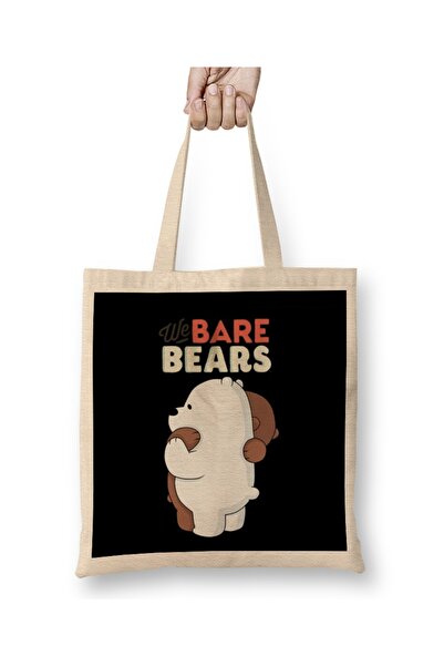 Baskı Dükkanı We Bare Bears 08 Tkanina Torba Duga Sa ručkom