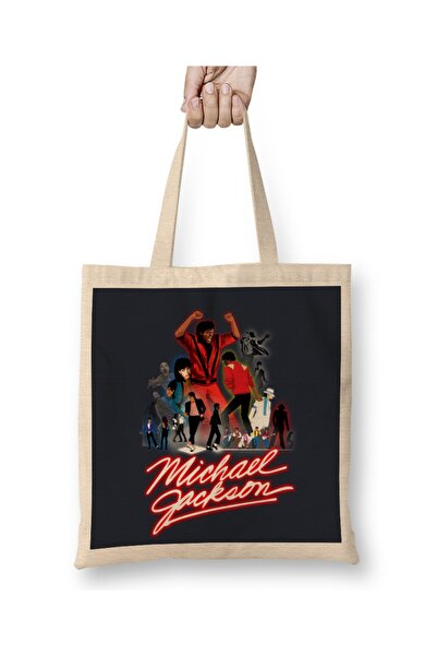 Baskı Dükkanı Michael Jackson Legacy Cloth Torba Long Sa ručkom
