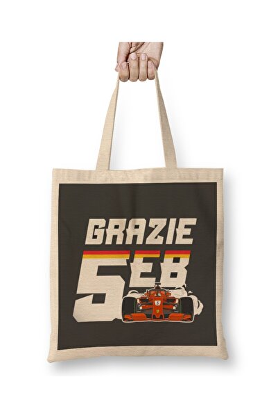 Baskı Dükkanı Sebastian Vettel Hvala ti, Seb Bez Torba Dugo Sa ručkom