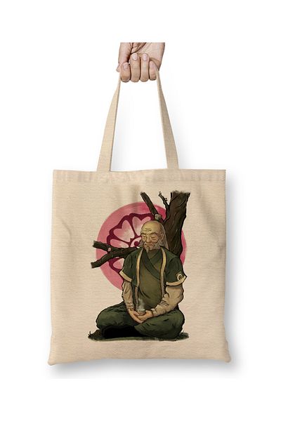 Baskı Dükkanı Avatar For iroh 05 υφασμάτινη τσάντα μακριά λαβή