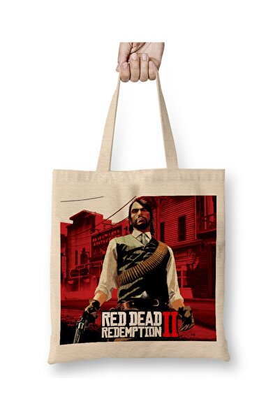 Baskı Dükkanı Red Dead Redemption 2 08 Tkanina Torba Duga Sa ručkom