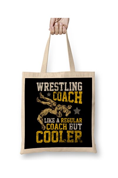 Baskı Dükkanı Тренер з боротьби, як звичайний тренер, але крутіший Bez Çanta ...