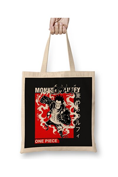 Baskı Dükkanı One Piece Monkey D Luffy 02 Tkanina Torba Duga Sa ručkom
