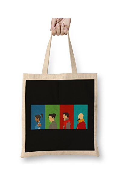 Baskı Dükkanı Avatar Legenda o Kori Minimalistička tkanina Torba Dugačka Sa r...