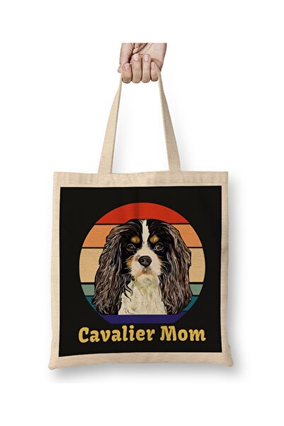 Baskı Dükkanı Torebica za mame sa tri boje, Cavalier King Charles Spaniel Tor...