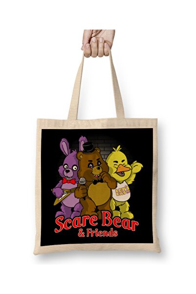 Baskı Dükkanı Freddy Fazbear's Mega Pizzaplex Five Nights At Freddy's Cloth T...