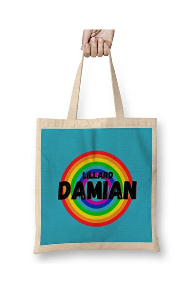 Baskı Dükkanı Damian Lillard - Košarkaški pokloni Vintage Retro Citati Dugine...